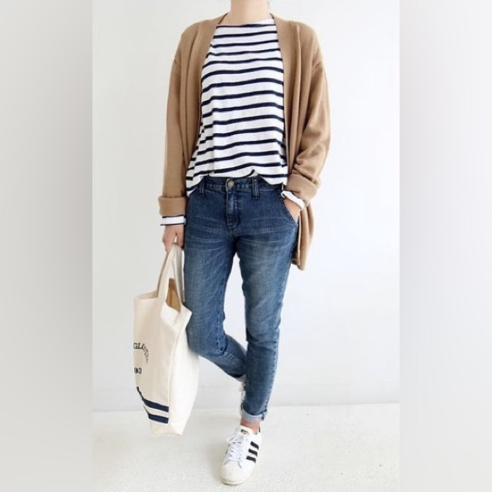 Lauren Ralph Lauren Women's Long Sleeve Striped Tee